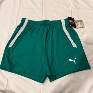 NWT- Puma Green DryCell Active Shorts